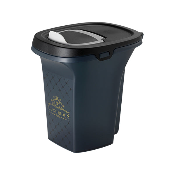 Moderna Luxurious Kedi ve Köpek Plastik Mama Saklama Kabı